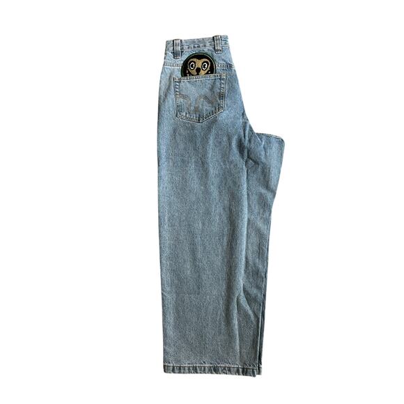 Ice cream Running Puppy Patch Triple Scoop baggy Jeans Heavy Wash Blue size 30 - Picture 11 of 16